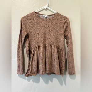 Gaze Cheetah Print Long Sleeve